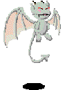 Grey bat thing
