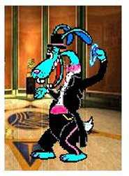 Brav caught the garter