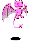 Pink bat thingee