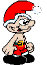 Santa Smurf