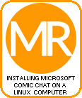Installing Microsoft Comic Chat on a Linux computer